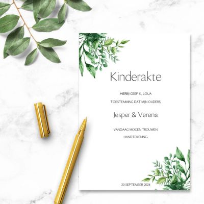 Kinderakte Touch of Nature