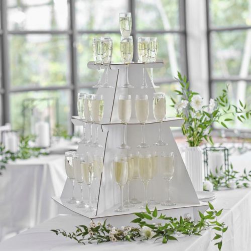 Prosecco standaard Contemporary Wedding Ginger Ray