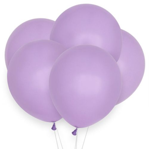 Pastel ballonnen lila (10st)