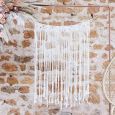 Backdrop macrame creme A Touch of Pampas Ginger Ray