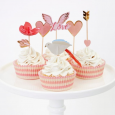 Meri Meri cupcake set Valentine Heart