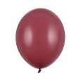 Ballonnen bordeaux rood (10st)