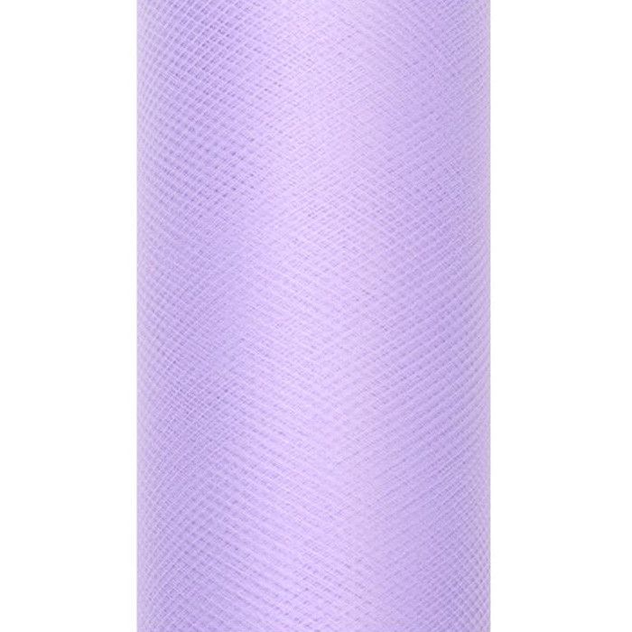 Tule op rol lila 30cm (9m) 