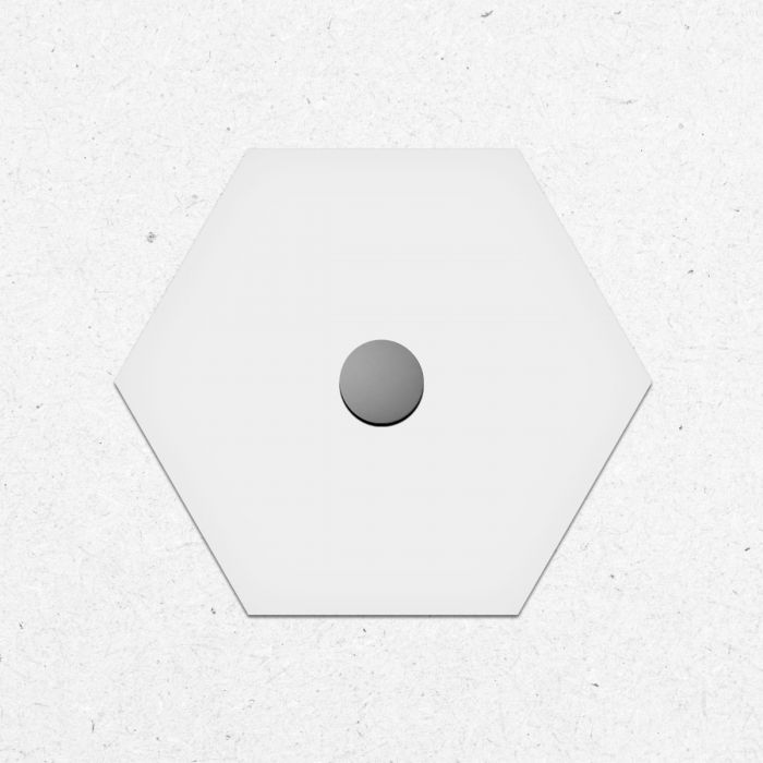 Magneet hexagon met foto