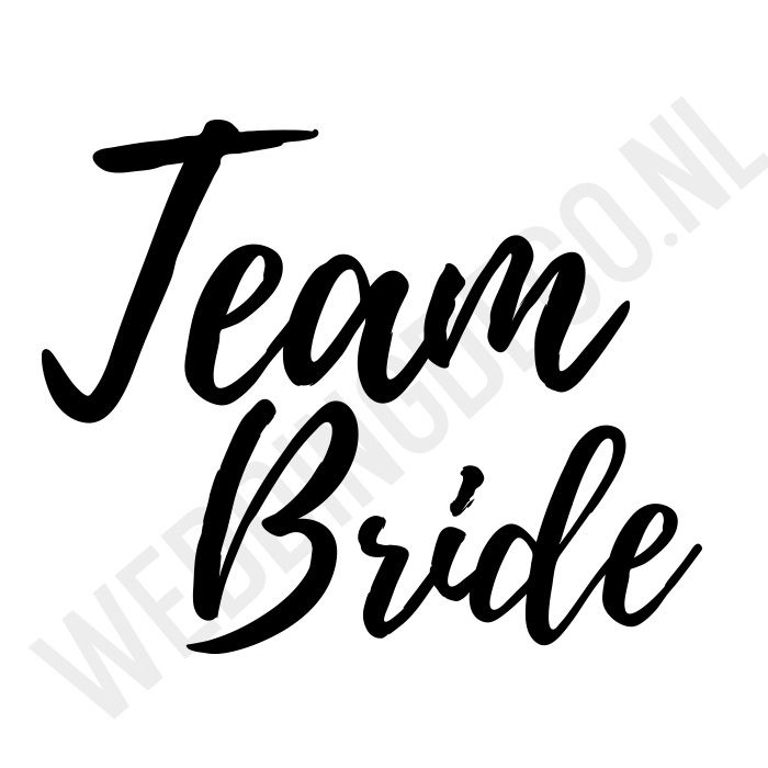 T-shirt Team Bride Festival