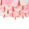 Ballonnen plafond kit roze Mix It Up Ginger Ray