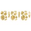 Decoratie bladeren goud Aloha collectie (21st)