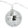 Lichtslinger discoballen zilver 140cm