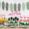 Plaatskaartjes bladeren Aloha Collectie (6st)