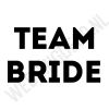 T-shirt Team Bride Industrial