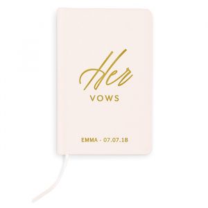 Notitieboekje Her Vows ivoor
