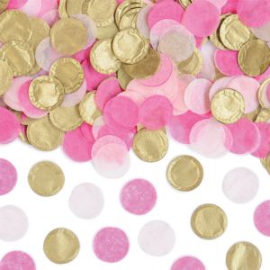 Confetti mix roze/goud