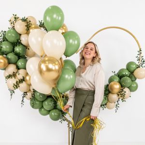 Ballonnen rozemarijn groen (10st)