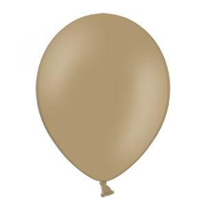 Pastel ballonnen Cappuccino (10st)