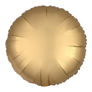 Folieballon Satin Luxe cirkel goud (43cm) 