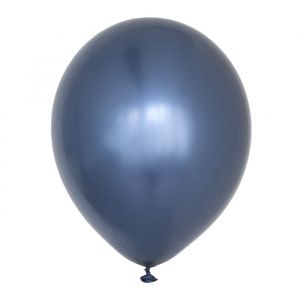 Chroom ballonnen donkerblauw (10st) House of Gia