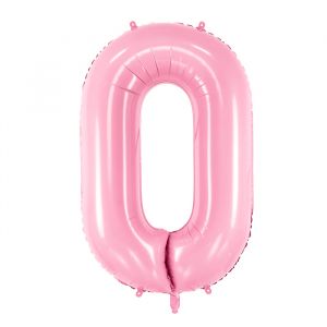 86cm Folieballon Pastel Roze 0