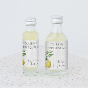 Mini flesje lemon botanical