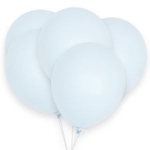 Pastel ballonnen blauw (10st)
