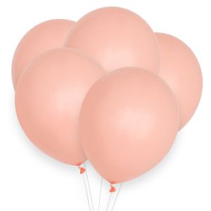 Pastel ballonnen peach (10st)