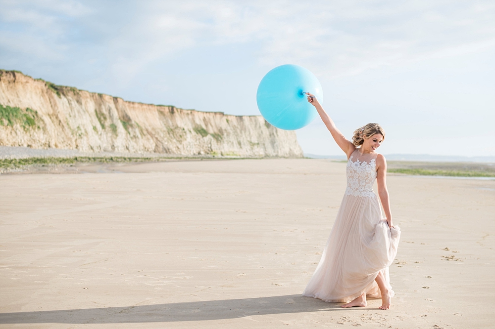 Inspiratie: beach wedding in pantone kleuren van 2017